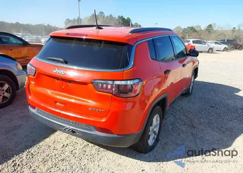 2019 Jeep Compass Sport Fwd from USA, damaged, VIN 3C4NJCAB0KT820086